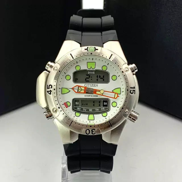 Linha Diamante Aqualand Funcional - prata, branco, verde e preto - Pulseira de borracha - À PROVA D' ÁGUA - cod60