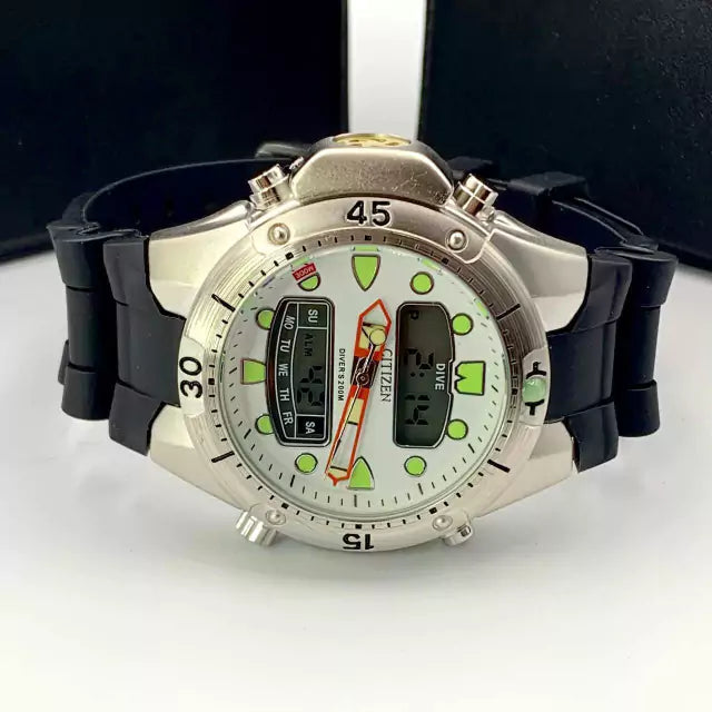 Linha Diamante Aqualand Funcional - prata, branco, verde e preto - Pulseira de borracha - À PROVA D' ÁGUA - cod60