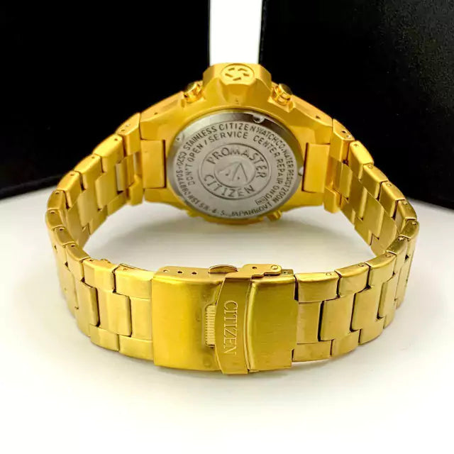 Linha Diamante Aqualand - dourado, branco e verde - Pulseira de aço - À PROVA D’ÁGUA - cod70