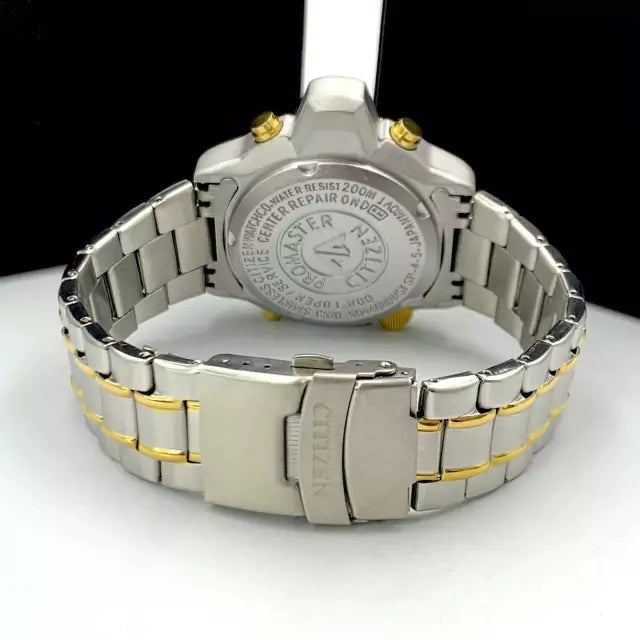 Linha Diamante Aqualand Full Metal - prata, dourado, laranja e verde - Pulseira de aço mista - À PROVA D'ÁGUA - cod65